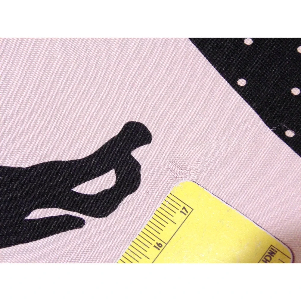 Retro 70s Fashions NY Paris Fashionista Women Walking Dogs Silk Scarf Square